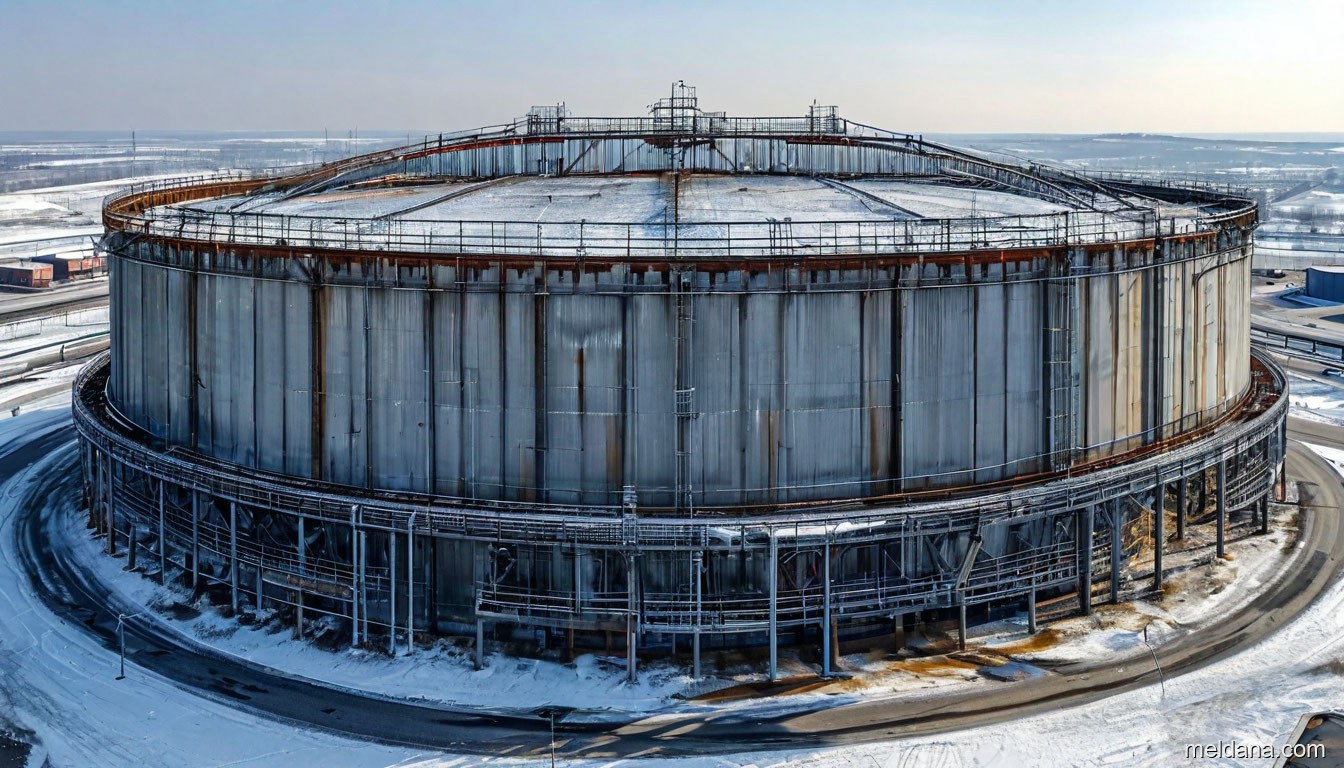 Антидроновая защита резервуара РВС-50000 Рязани — ЗОК ЗАСЛОН по СП 542