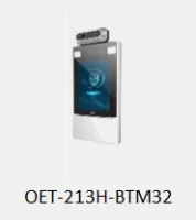 Терминал с распознаванием лиц и с измерением температуры  OET-213H-BTM32 