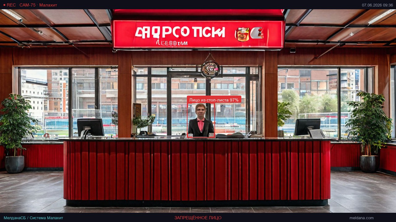 Детекция запрещённых лиц на стадионе в Рязани — от 4 200 ₽/стадион/мес